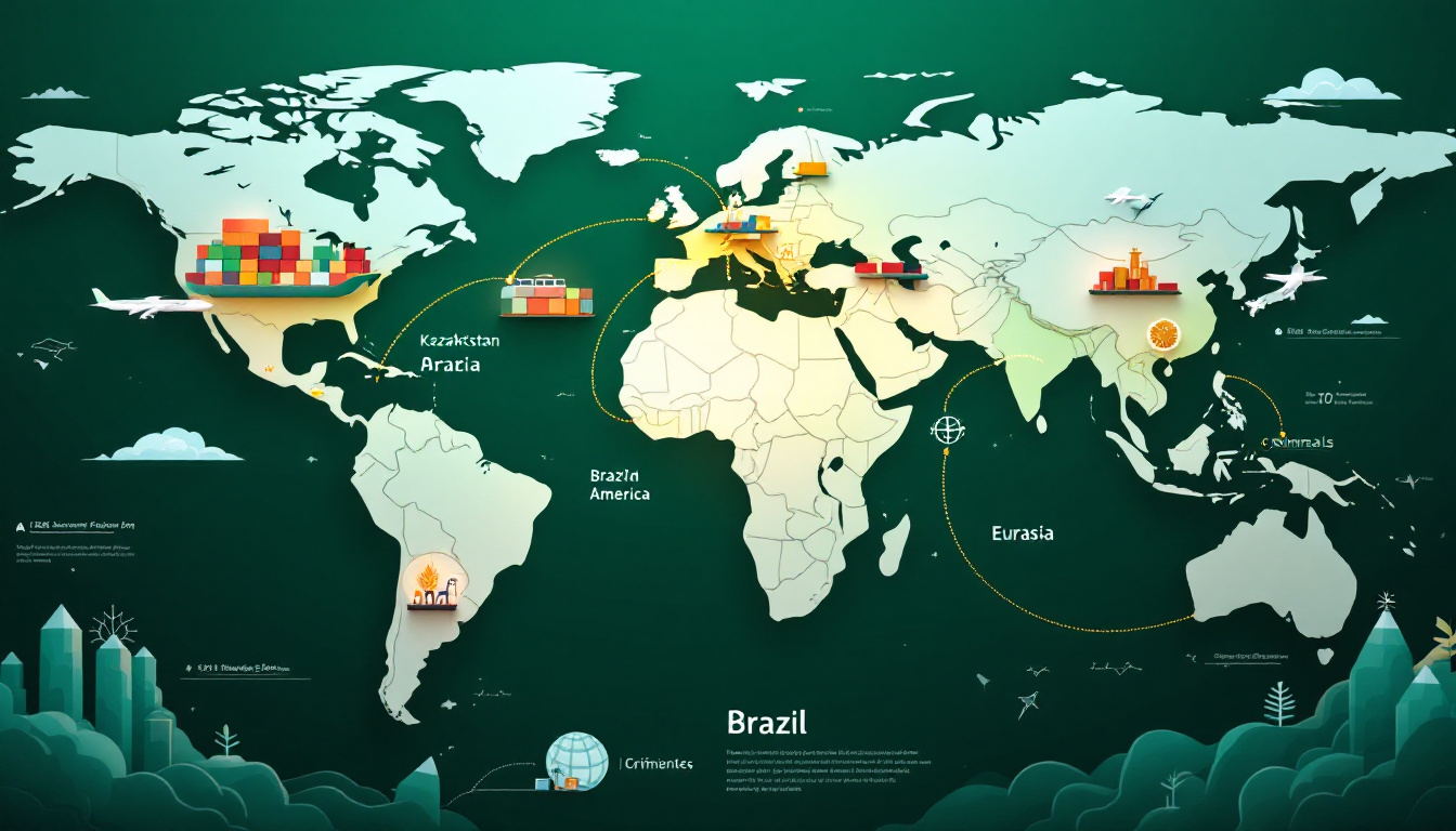 Conectando o Brasil ao Mundo – Excelência em Comércio Global e Logística.