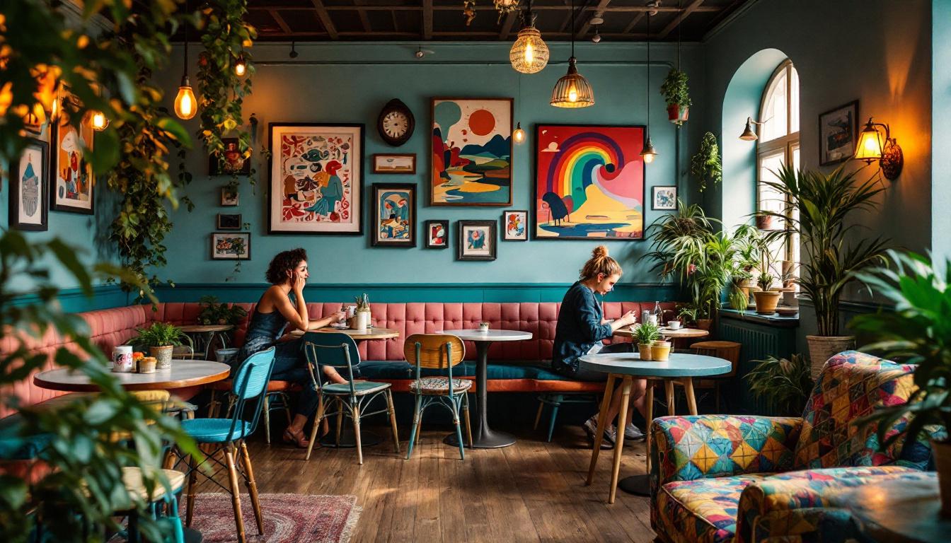 Step Into the Retro Charm of Kohvik Must Puudel