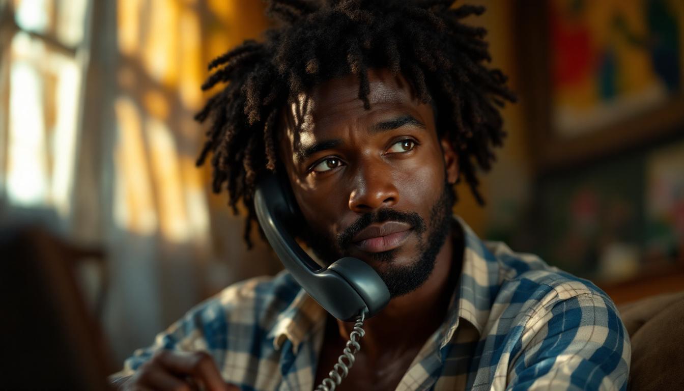 Confiança e tradição em consultas espirituais por telefone.