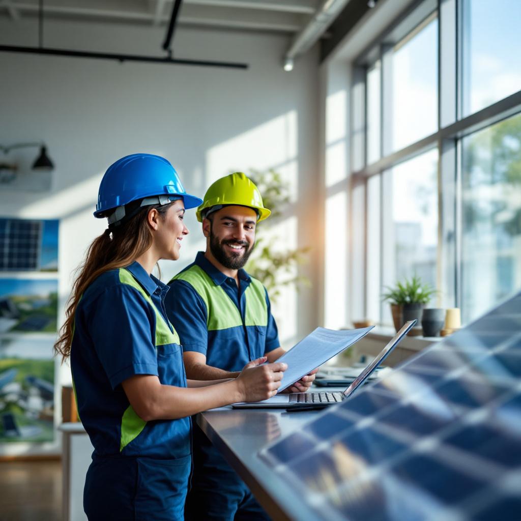 Energia e tecnologia para um futuro sustentável.