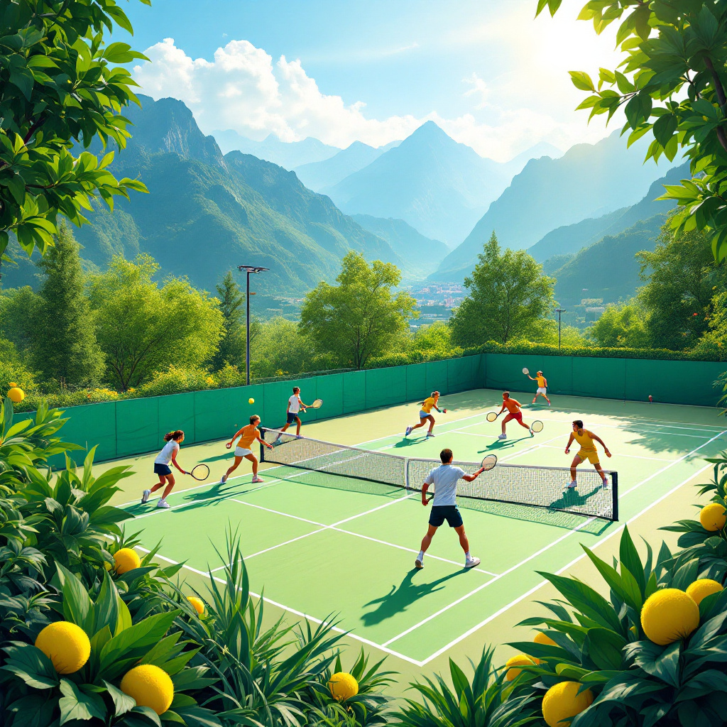 Serve, Play, and Thrive at Podgorica Tennis Club